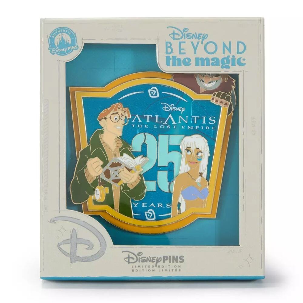D23 Expo 2026 Beyond the Magic Atlantis The Lost Empire 25th LE800 Jumbo Pin